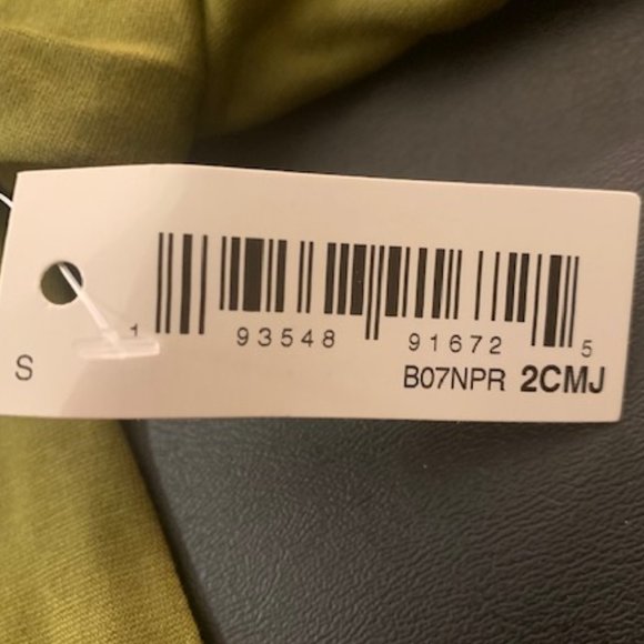 Lark & Ro Women's Avocado Green Knit Fit/Flare Dress Small NWT - Picture 5 of 8